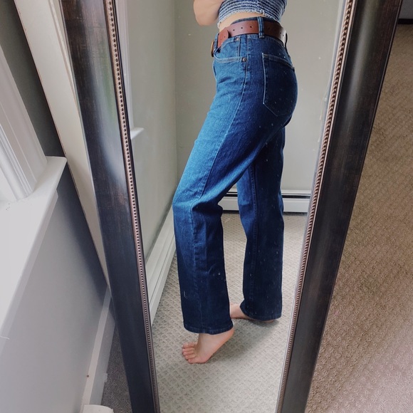 Wrangler / Vintage Dark Blue Jean - Picture 2 of 7